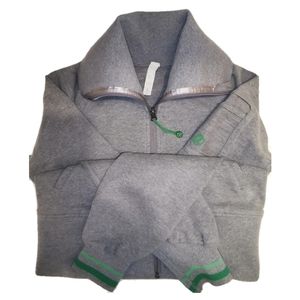 Gray lululemon scuba hoodie
